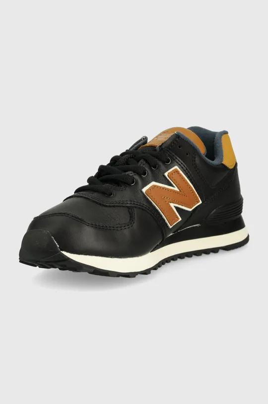 New Balance bőr sportcipő Ml574omd  Szár: textil, természetes bőr Belseje: textil Talp: szintetikus anyag