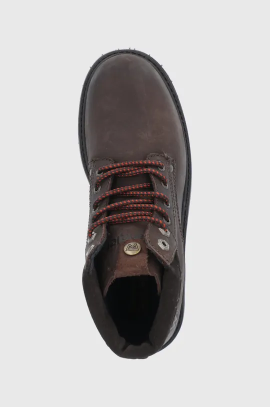 коричневый Кожаные ботинки Wrangler