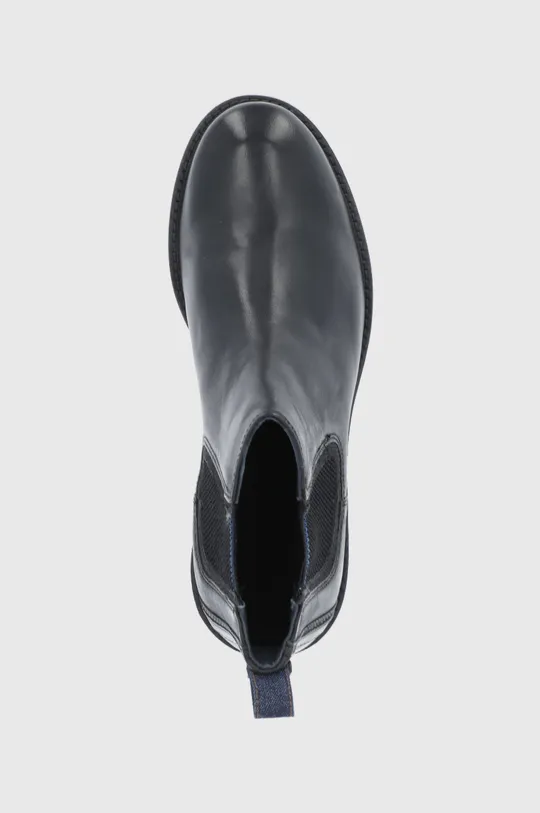 μαύρο Δερμάτινες μπότες Τσέλσι Wrangler