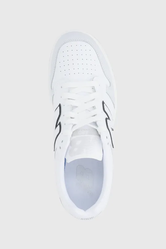 fehér New Balance bőr cipő BB480LBS
