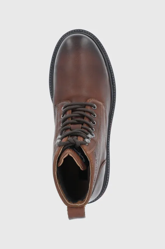 коричневый Кожаные ботинки Pepe Jeans Martin Boot