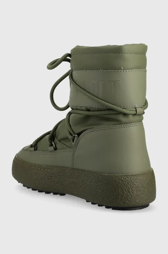 Moon Boot snow boots  Uppers: Synthetic material, Textile material Inside: Textile material, Natural leather Outsole: Synthetic material