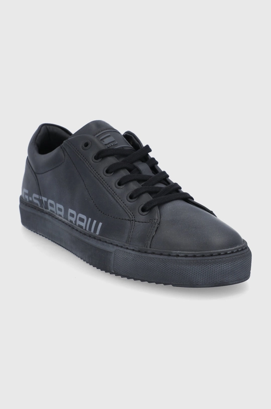 G-Star Raw Buty skórzane 2142006501.BLK czarny