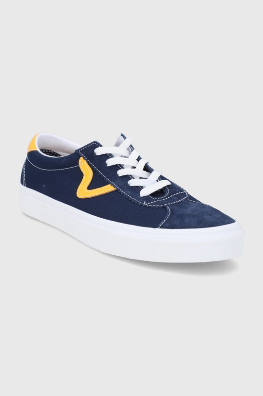 Πάνινα παπούτσια Vans VN0A4BU64PL1 σκούρο μπλε AW21