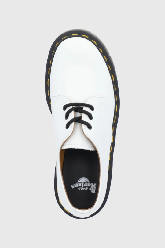 biela Kožené poltopánky Dr. Martens Bex 1461