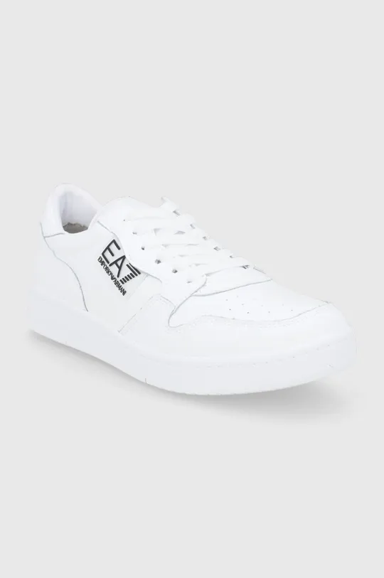 Topánky EA7 Emporio Armani biela