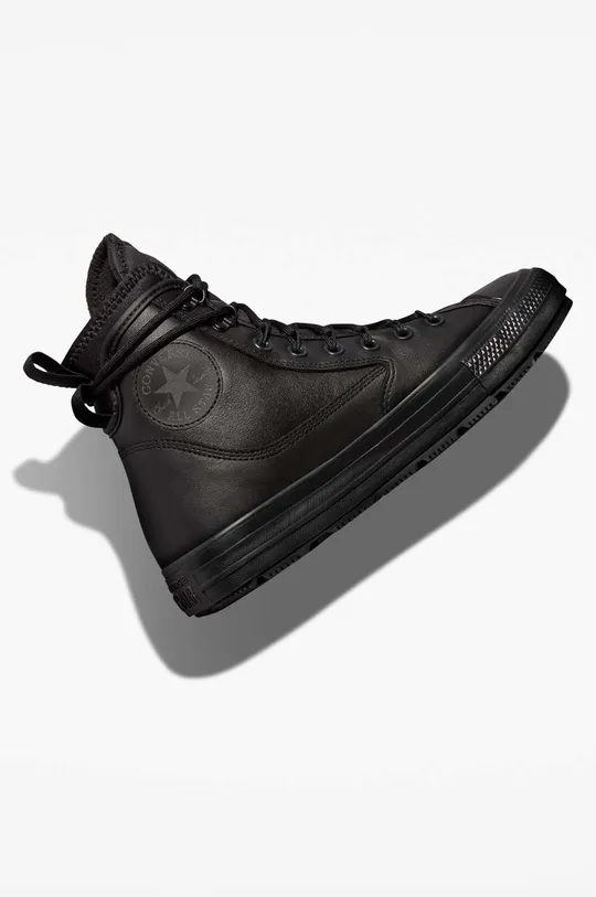 Converse leather trainers