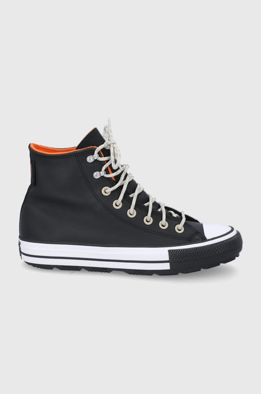 crna Kožne tenisice Converse Unisex