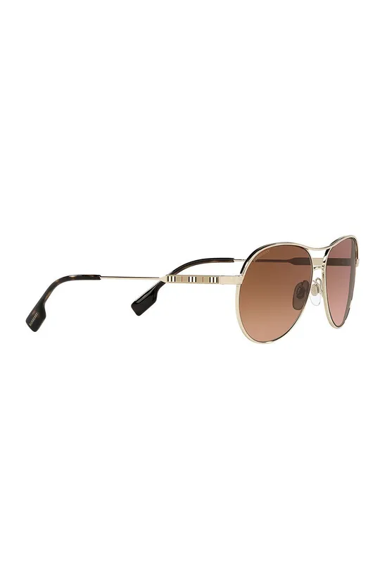 złoty Burberry Okulary przeciwsłoneczne 0BE3122