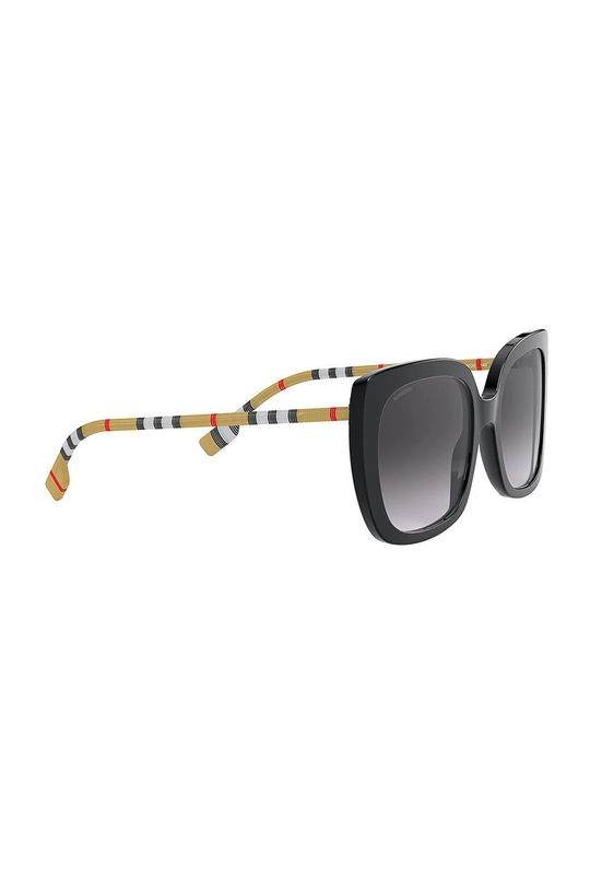 czarny Burberry okulary przeciwsłoneczne CAROLL