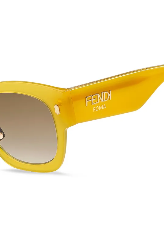 Солнцезащитные очки Fendi  Ацетат, Пластик