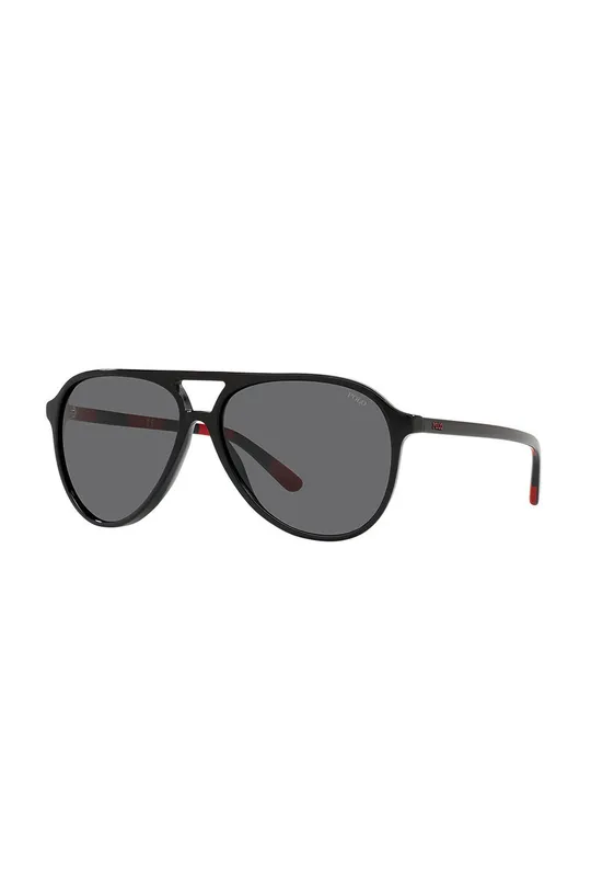 czarny Polo Ralph Lauren Okulary przeciwsłoneczne 0PH4173 Męski