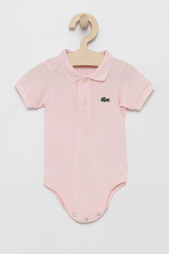 różowy Lacoste Body niemowlęce 4J6963 Chłopięcy