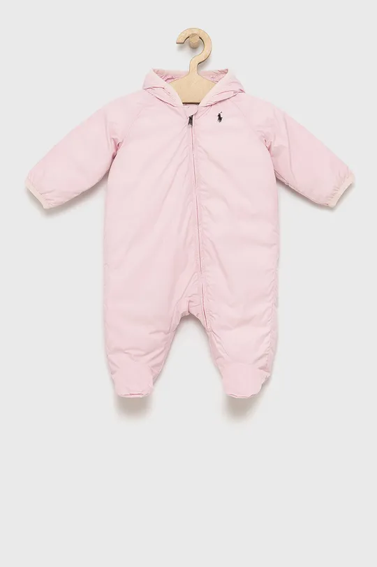różowy Polo Ralph Lauren Kombinezon niemowlęcy 320853013003 Chłopięcy