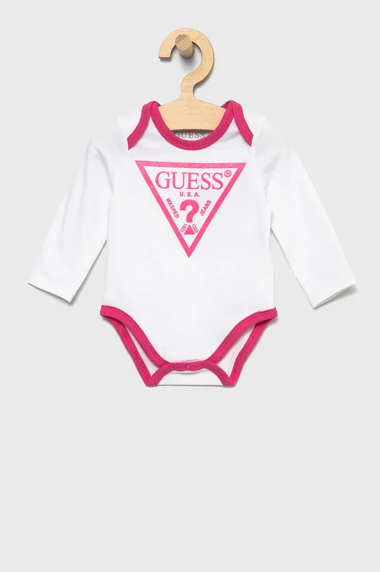 Guess baba szett <p>1. anyag: 100% pamut, 2. anyag: 95% pamut, 5% spandex, 3. anyag: 100% pamut</p>