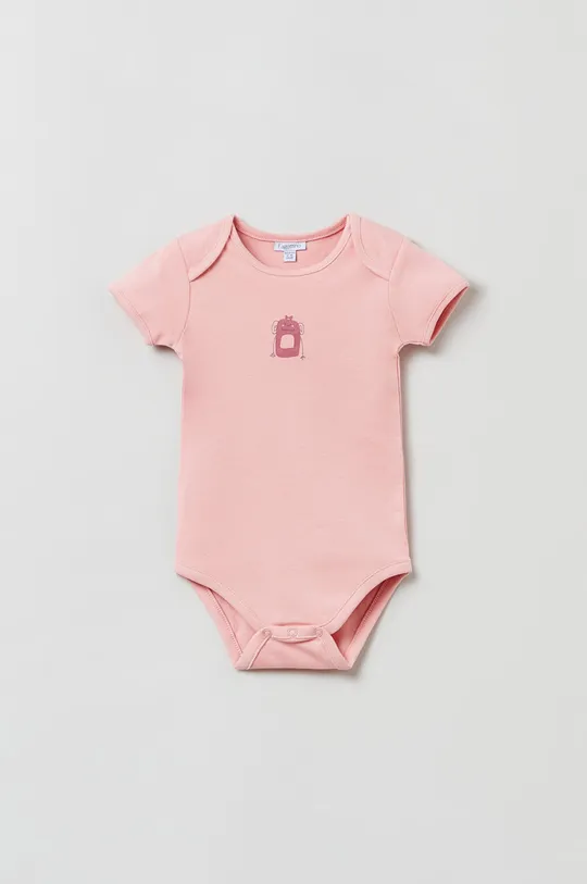 Боди для младенцев OVS (5-pack) розовый