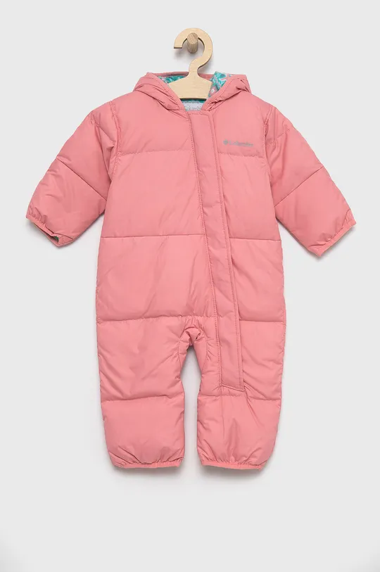 розовый Пуховый комбинезон для младенцев Columbia Для девочек