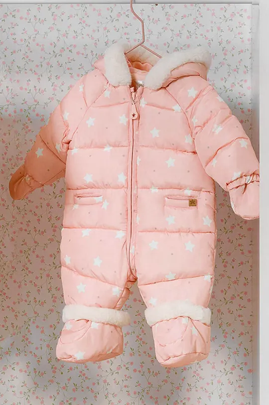 ροζ Ολόσωμη φόρμα μωρού Mayoral Newborn Παιδικά