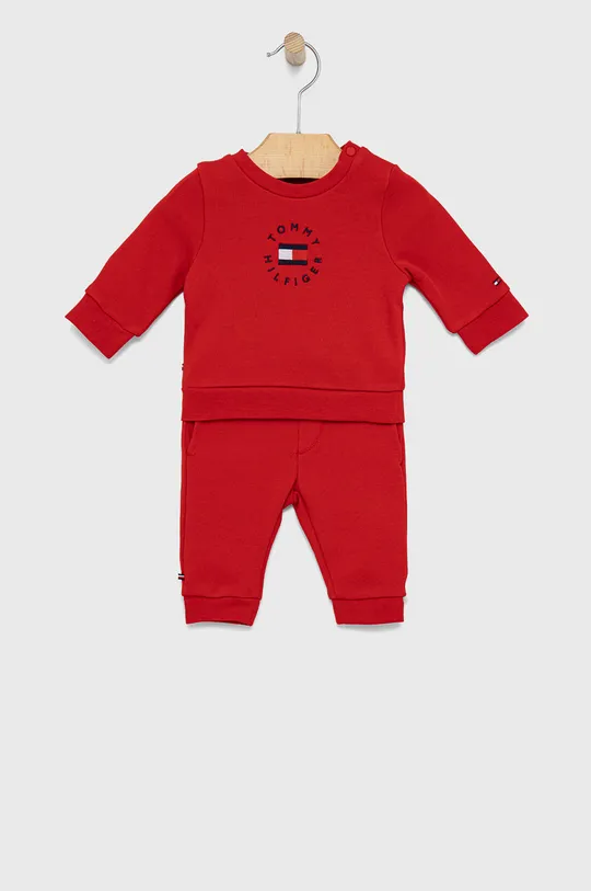 κόκκινο Βρεφική φόρμα Tommy Hilfiger Παιδικά