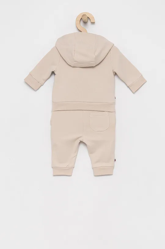 Cпортивний костюм для немовлят Tommy Hilfiger бежевий