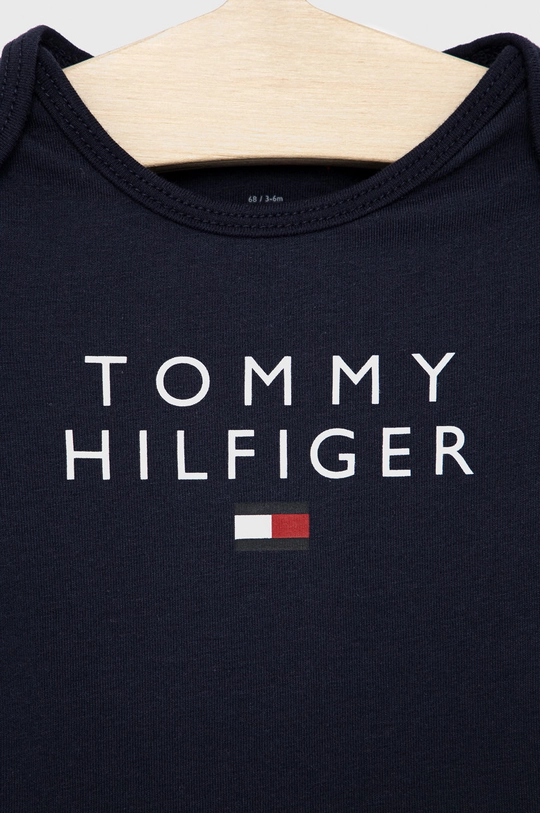 mornarsko plava Bodi za bebe Tommy Hilfiger (3-pack)