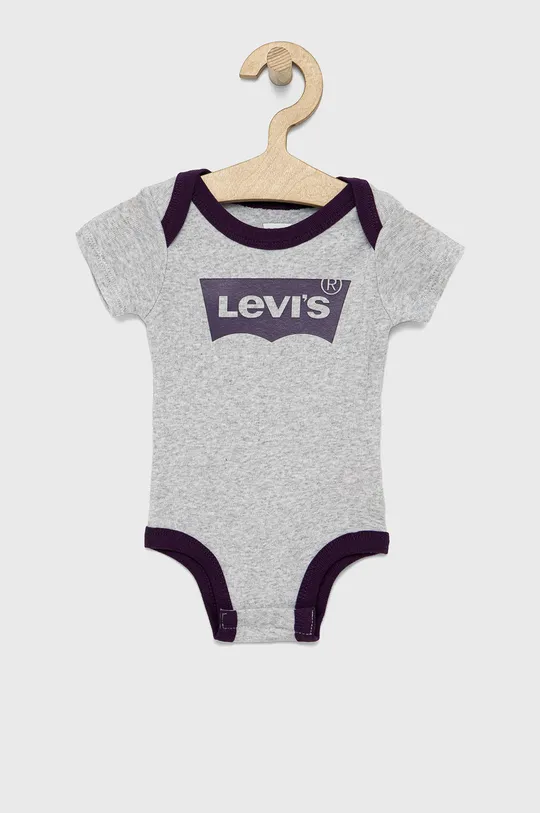Комплект для немовлят Levi's сірий