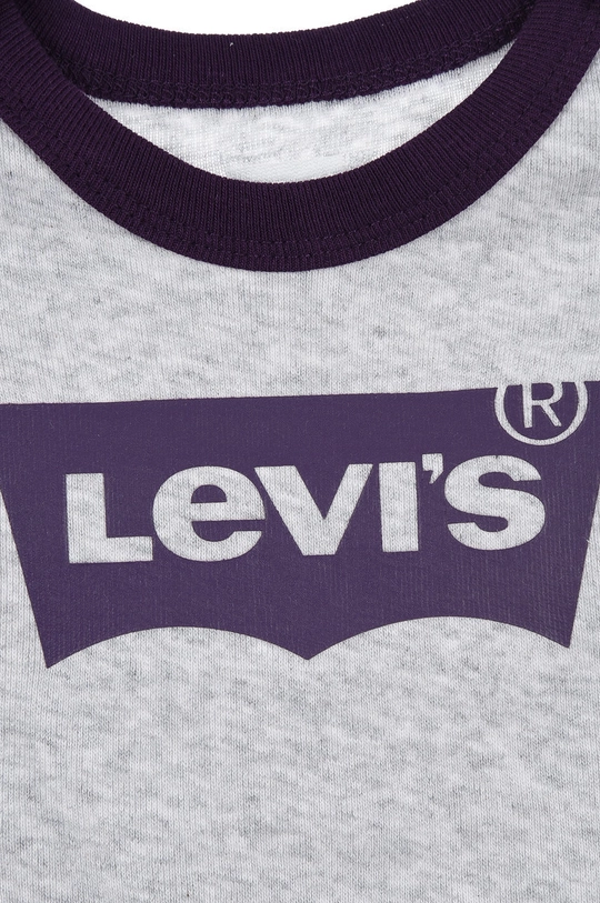 Komplet za bebe Levi's siva