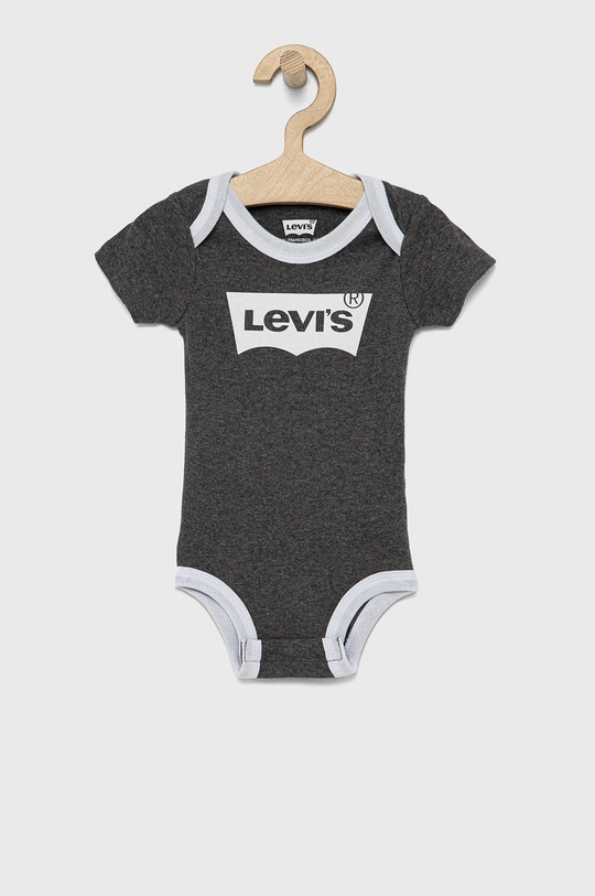 Komplet za bebe Levi's siva