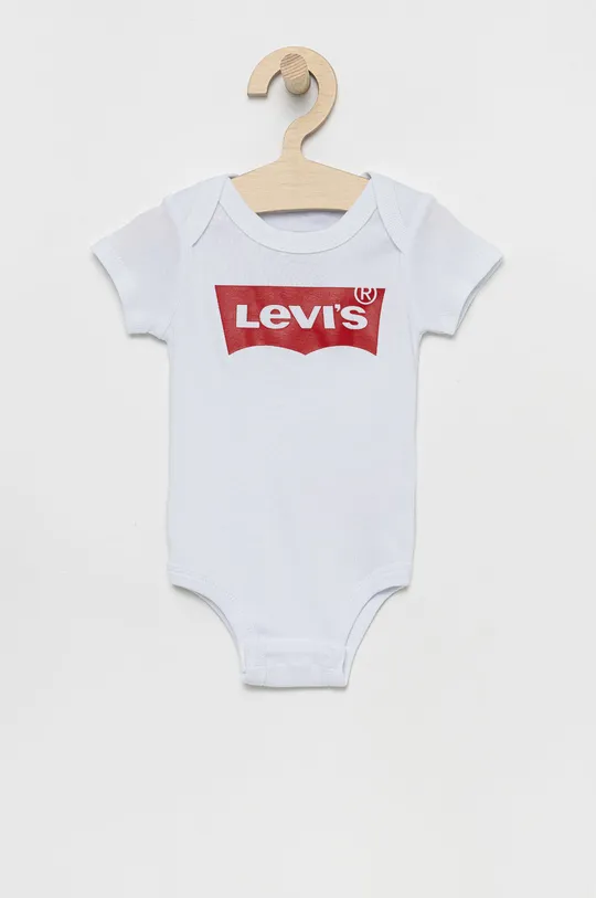 Levi's Body niemowlęce (2-PACK) biały