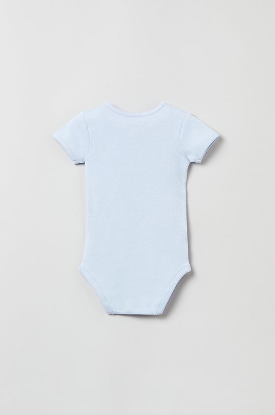 OVS Body niemowlęce (5-pack) jasny niebieski