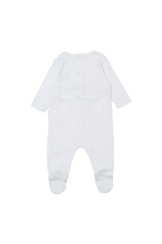 Kenzo Kids baba ujjatlan rugdalózó (2-Pack) fehér
