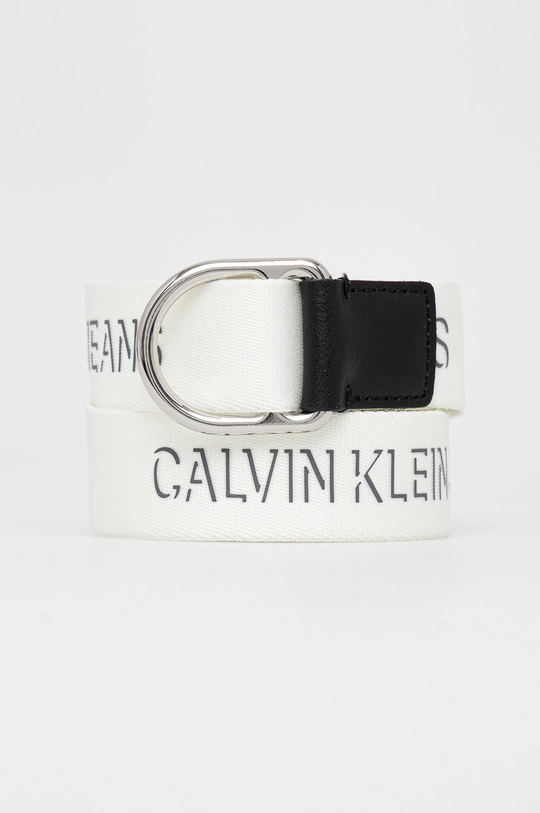 biały Calvin Klein Jeans - Pasek K60K608362.4890 Damski