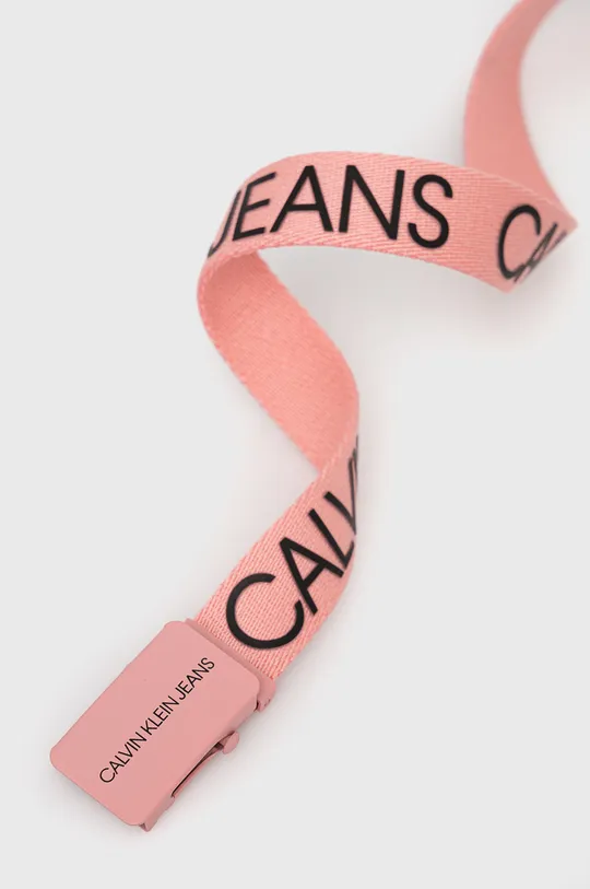 Παιδική ζώνη Calvin Klein Jeans ροζ