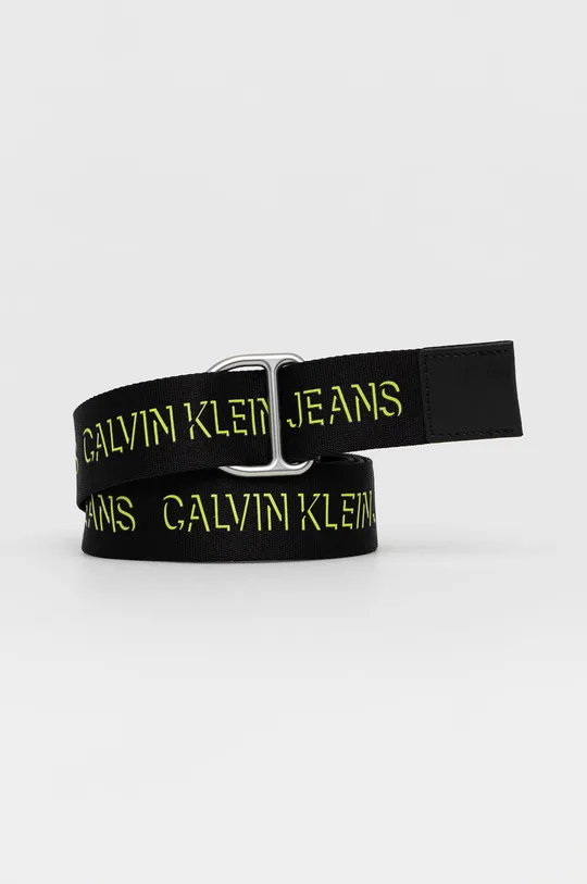 črna Calvin Klein Jeans pas Moški