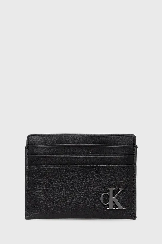 czarny Calvin Klein Jeans Etui na karty K60K608401.4890 Damski