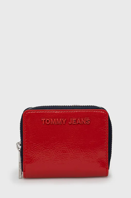 czerwony Tommy Jeans Portfel AW0AW10206.4890 Damski