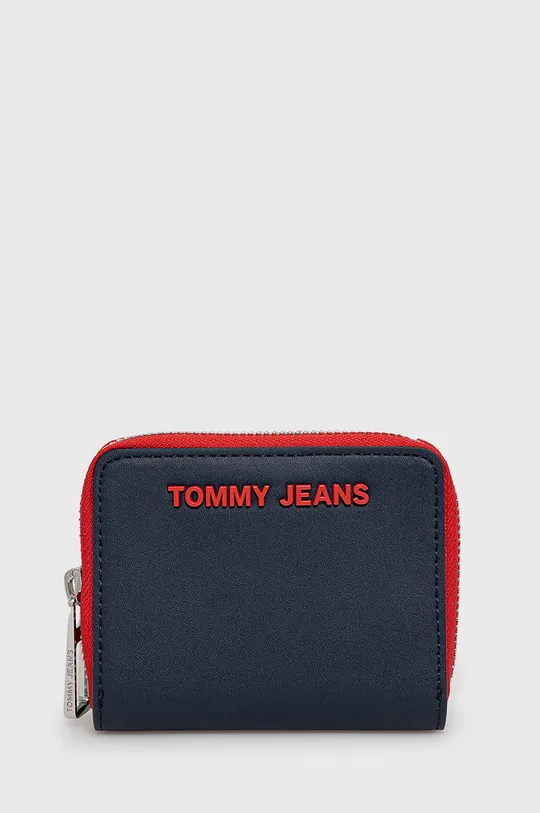 granatowy Tommy Jeans Portfel AW0AW10181.4890 Damski
