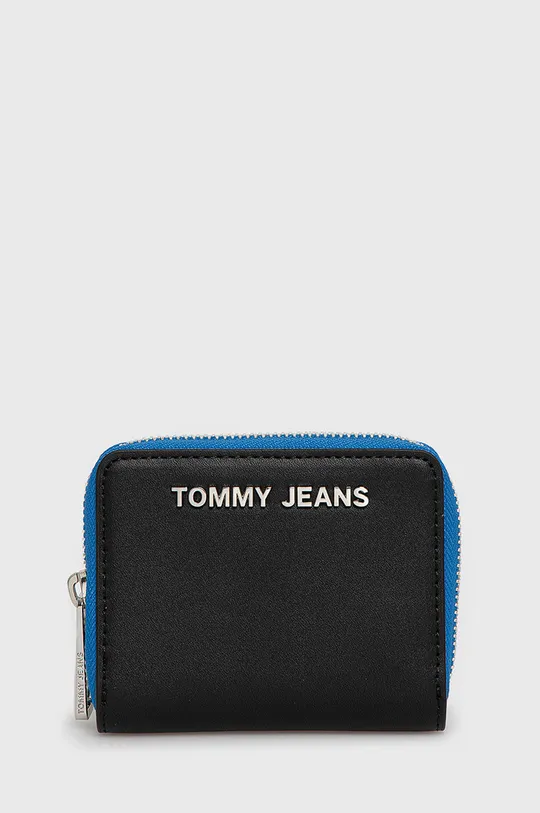 czarny Tommy Jeans Portfel AW0AW10181.4890 Damski