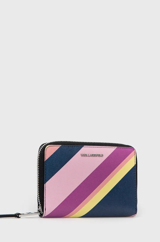 Шкіряний гаманець Karl Lagerfeld барвистий