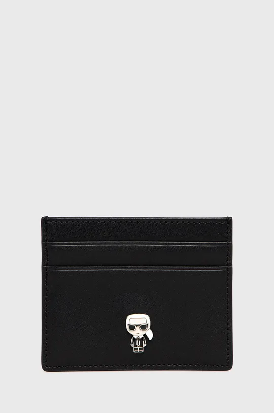 чёрный Кожаный кошелек Karl Lagerfeld Женский