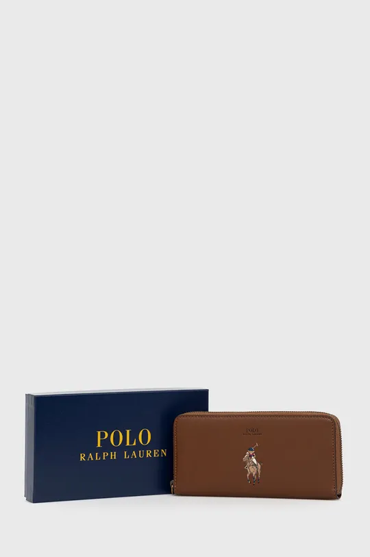 brązowy Polo Ralph Lauren Portfel skórzany 427848879001