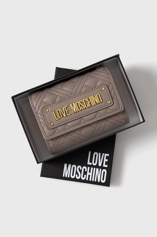 szary Love Moschino Portfel