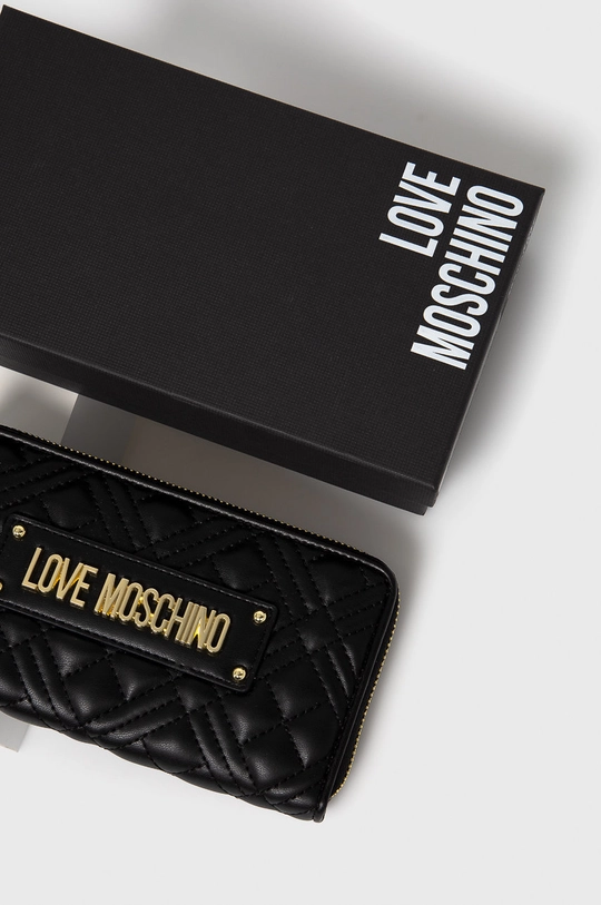 čierna Peňaženka Love Moschino