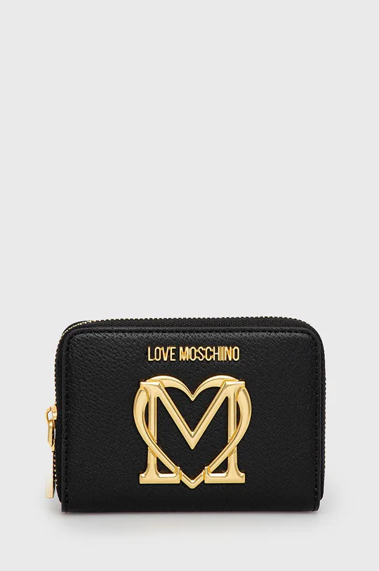 fekete Love Moschino pénztárca Női