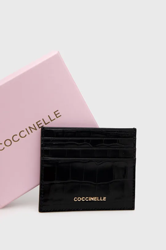 Coccinelle bőr kártya tok  100% természetes bőr