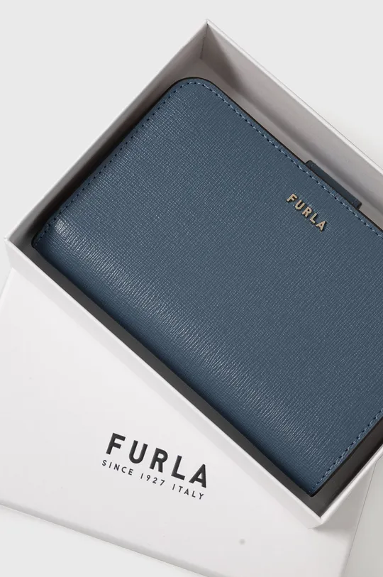 блакитний Шкіряний гаманець Furla