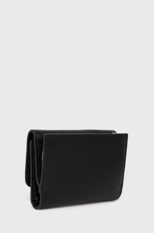 Kožená peněženka Furla černá