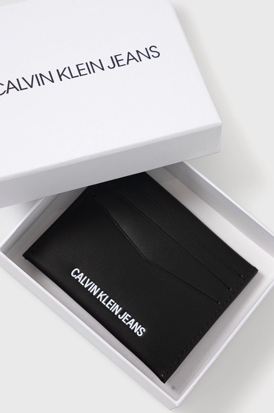 Kožená peňaženka Calvin Klein Jeans  100% Prírodná koža