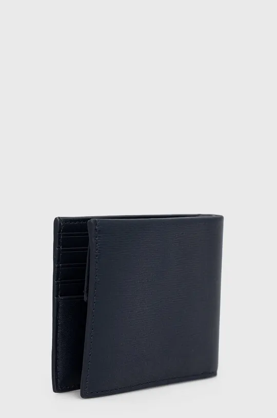 Δερμάτινο πορτοφόλι Calvin Klein σκούρο μπλε