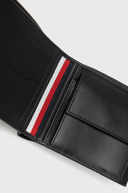 čierna Kožená peňaženka Tommy Hilfiger